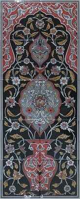 40x100 cm Çini Pano - 03